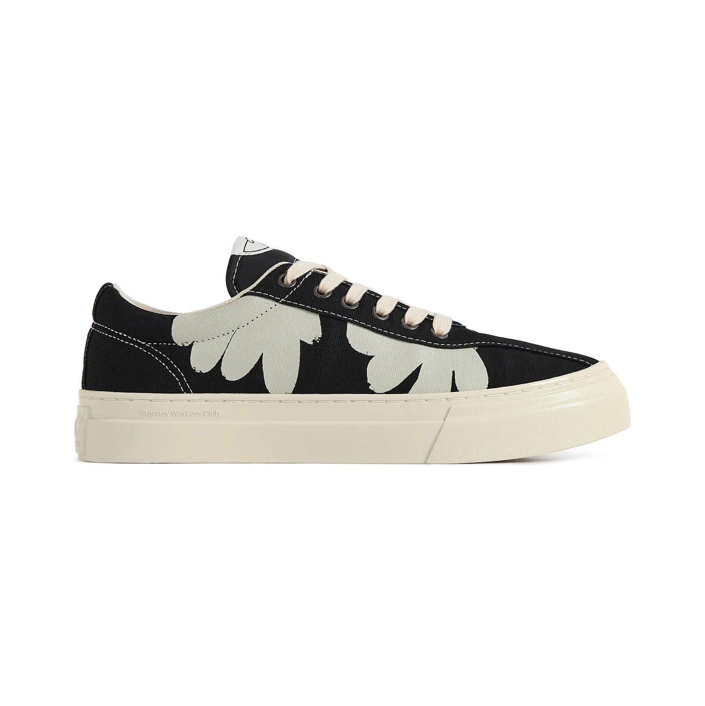 S.W.C DELLOW CUP SHROOMHANDS CANVAS BLACK-ECRU