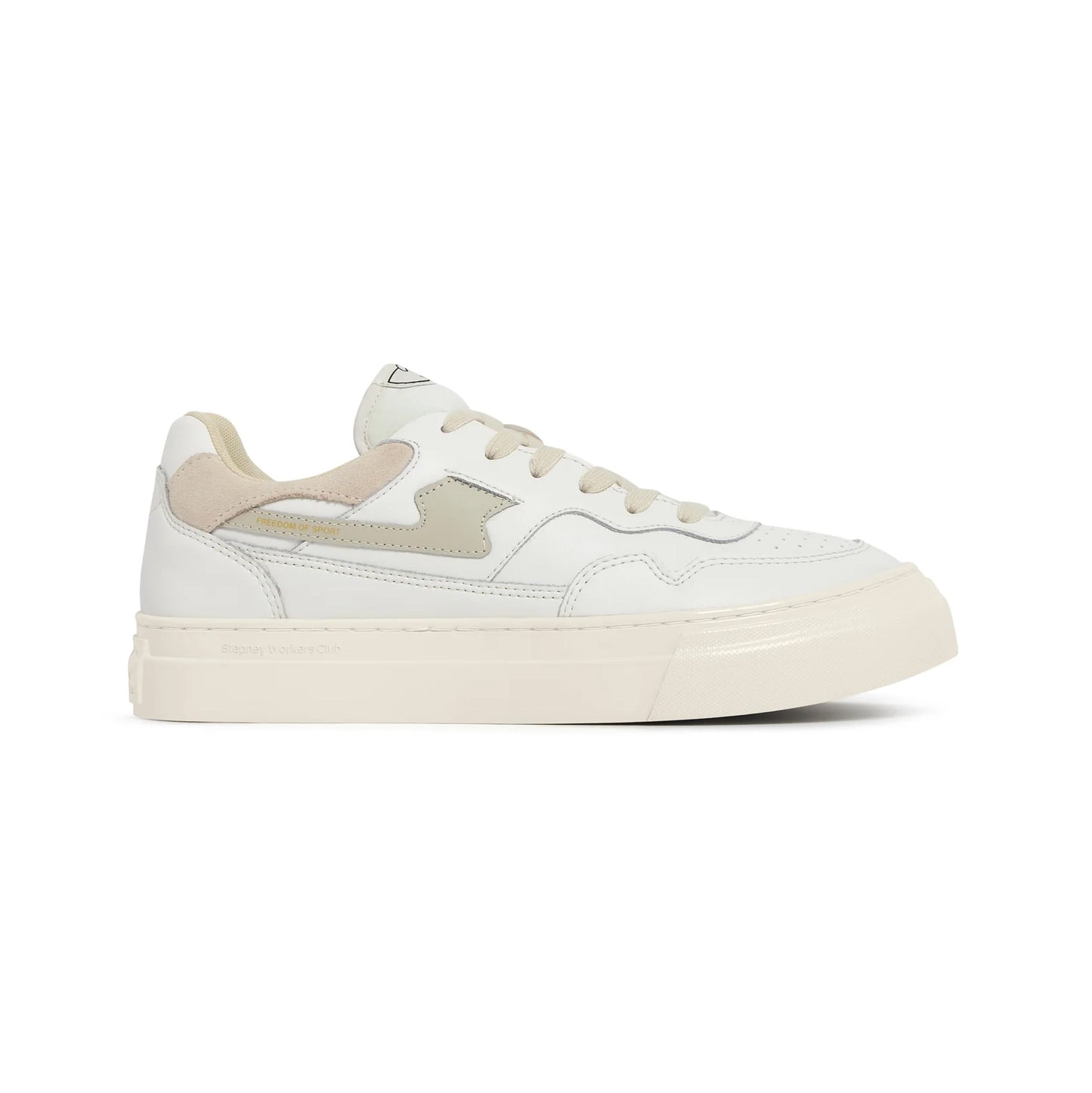 S.W.C PEARL S-STRIKE LEATHER WHITE-PUTTY