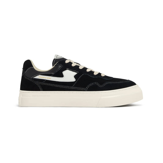 PEARL S-STRIKE SUEDE BLACK-WHITE