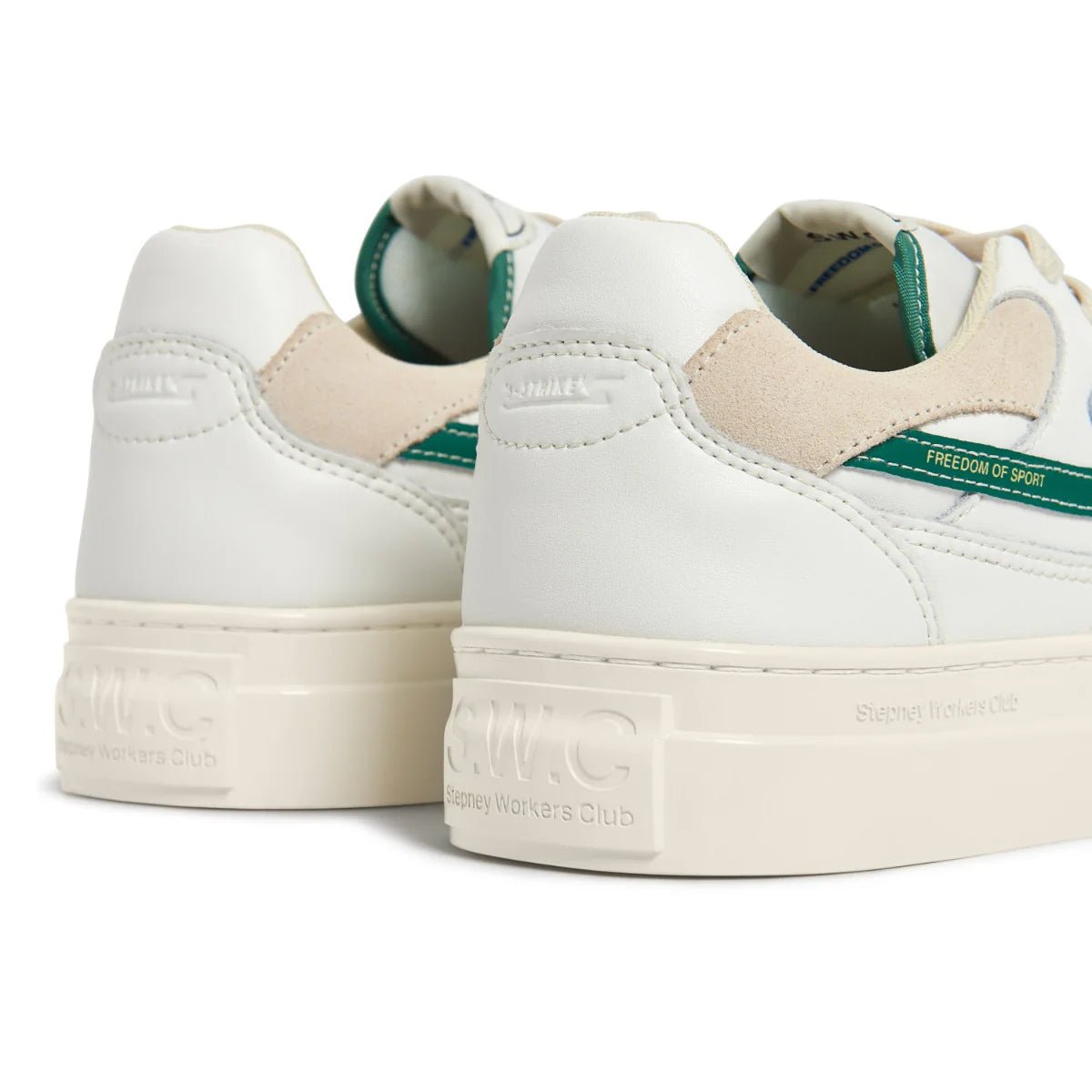 PEARL S-STRIKE LEATHER WHITE-GREEN