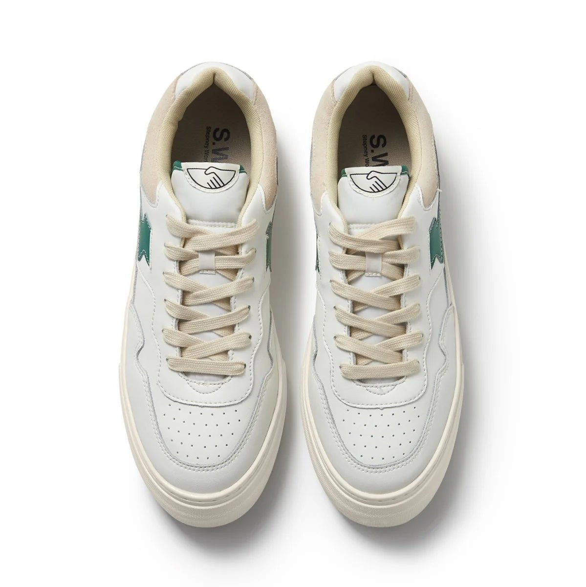 PEARL S-STRIKE LEATHER WHITE-GREEN